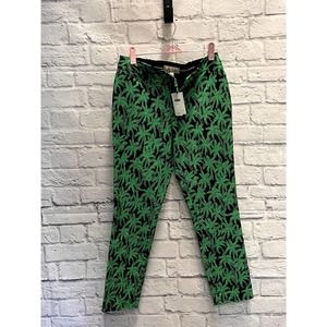 Banana Republic Green Palm Tree Dress Pants- Martin Fit